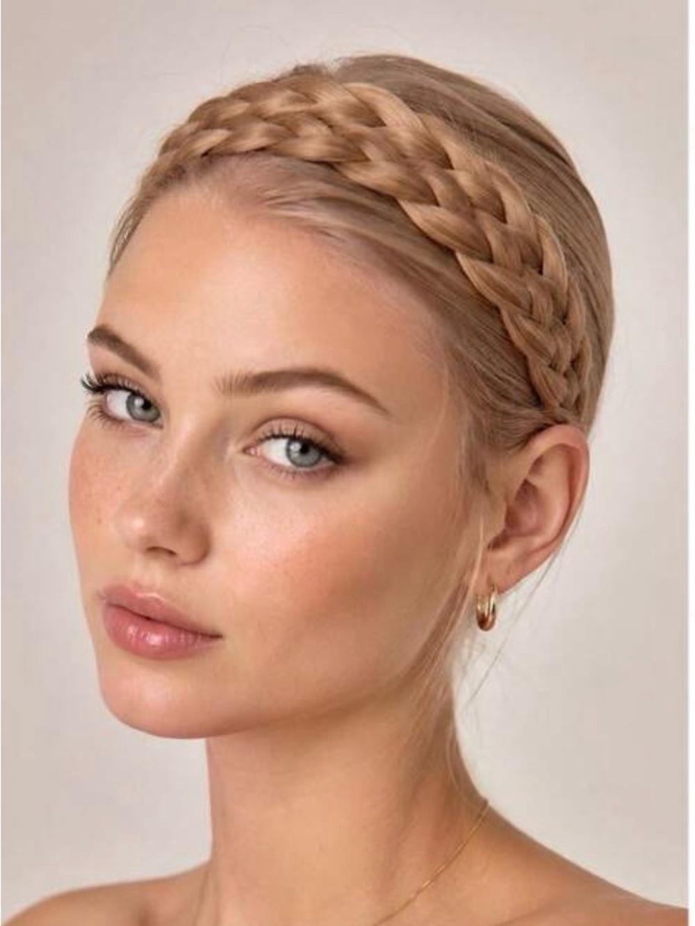 BNWT set of 2 Revlon Blonde Braid hair wraps hair extension piece braided